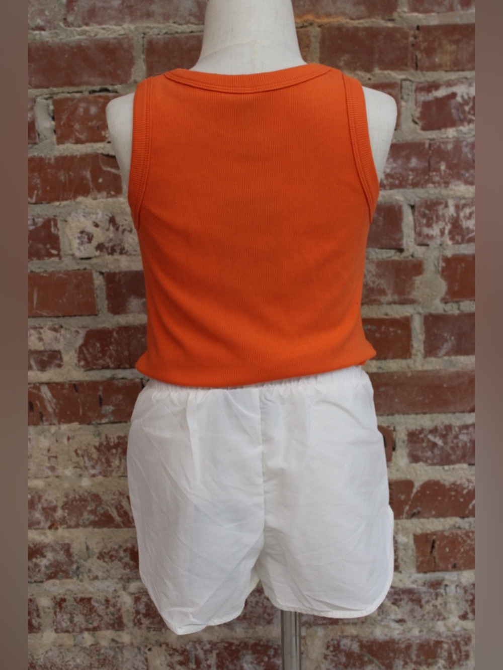 Lulu Mac Youth 1000 White Athletic Shorts - Picture 3 of 3